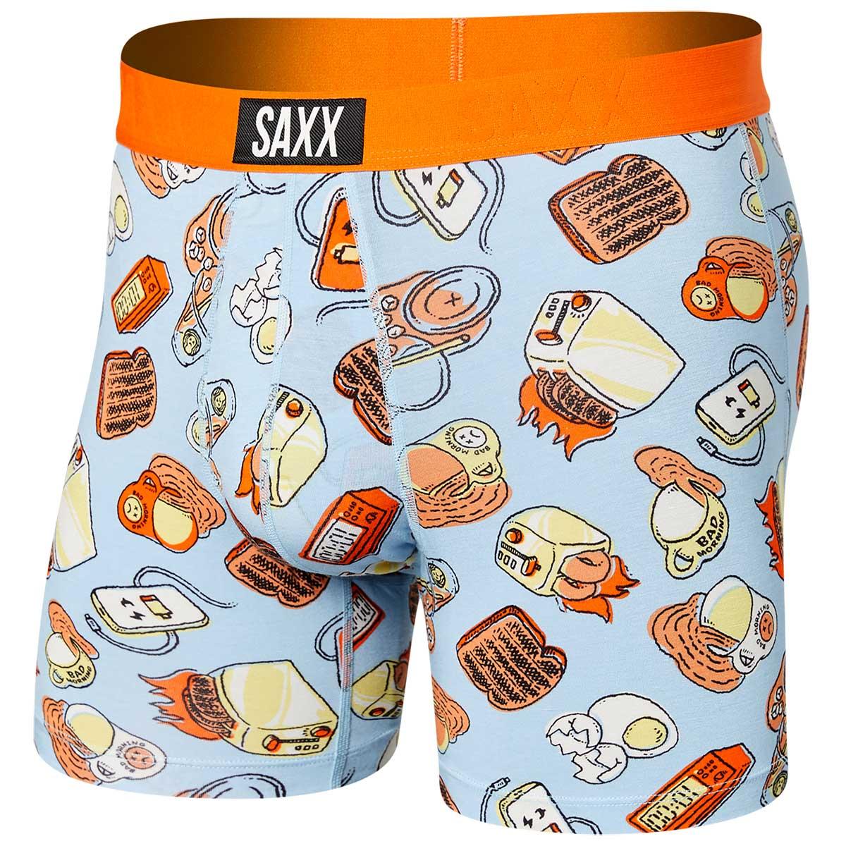 Saxx Vibe Boxer Brief Men's in Bad Morning Blue